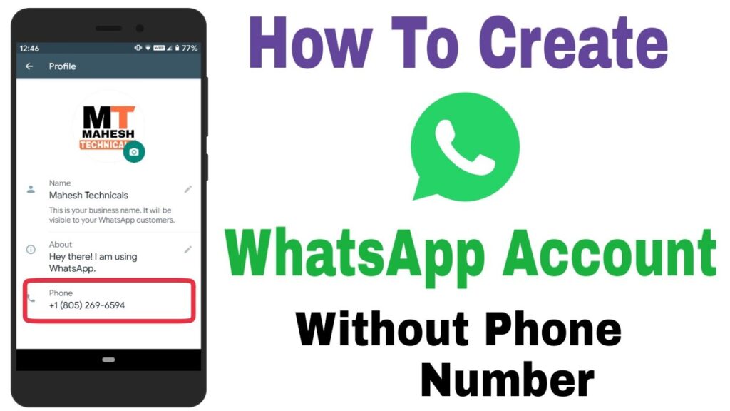 a guide to creating a whatsapp account without numbers 5