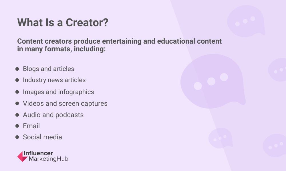 How to Become a Creator