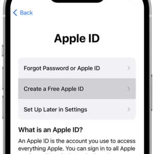 how to create a new apple id 4