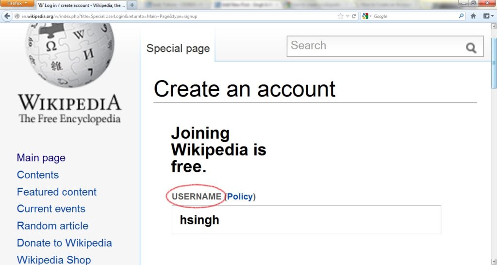 How to Create a Wiki Account