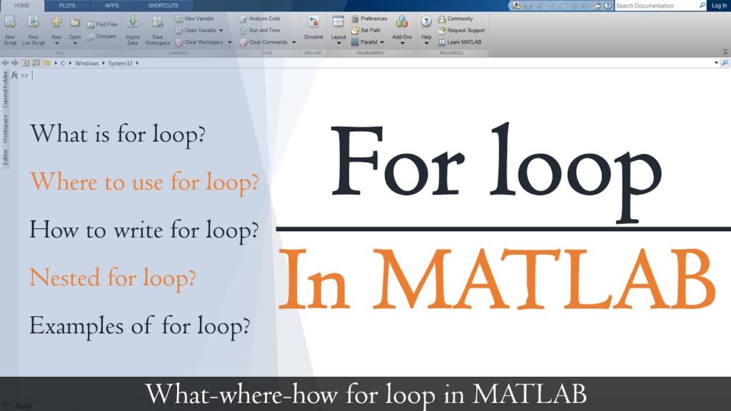 A Beginners Guide to Creating For Loops in MATLAB