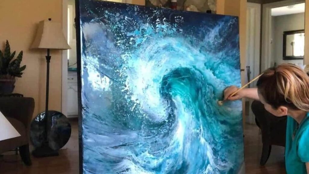 Creating Stunning Artwork with Epoxy Resin