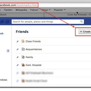 how to create a close friends list on facebook 2