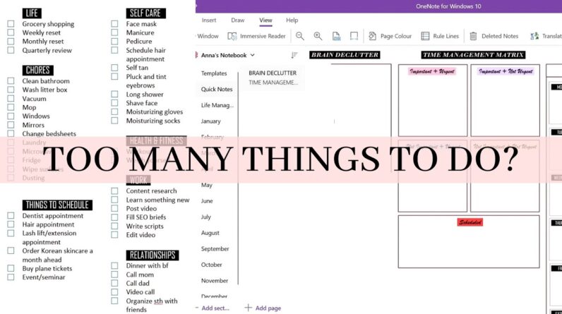 how to create a to do list in onenote 2