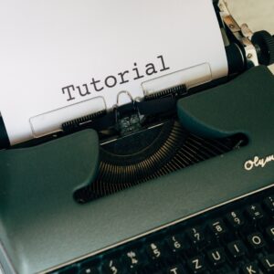 how to create tutorials 3
